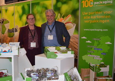 Kristel van Ham (Hagens packaging) and Michel Klaverdijk (LC Packaging)